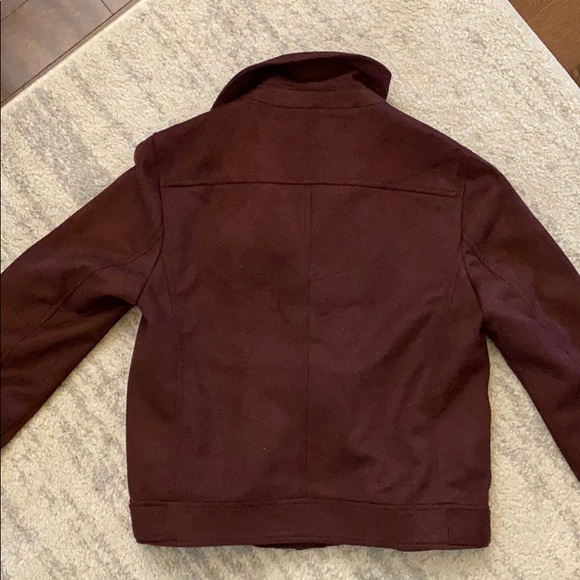 Loft Plum Faux Suede Moro Jacket size XS - Picture 6 of 6